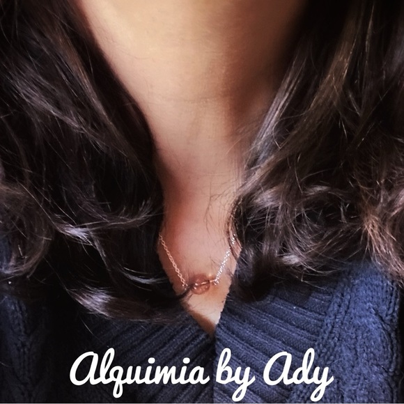 Alquimia Silver Smokey Quartz Necklace - Picture 2 of 3